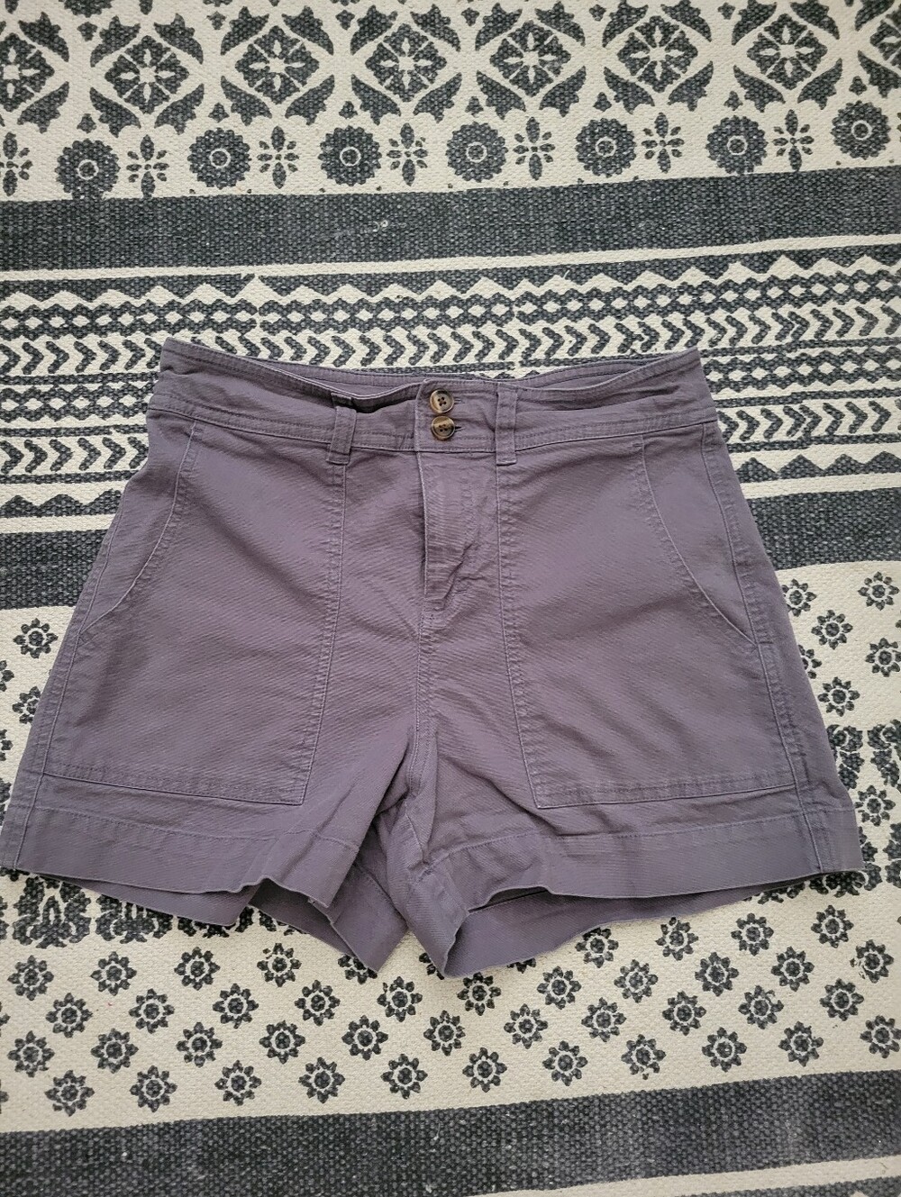 a new day Gray High-Waist Casual Shorts with Front Pocketsday Utility Shorts 8